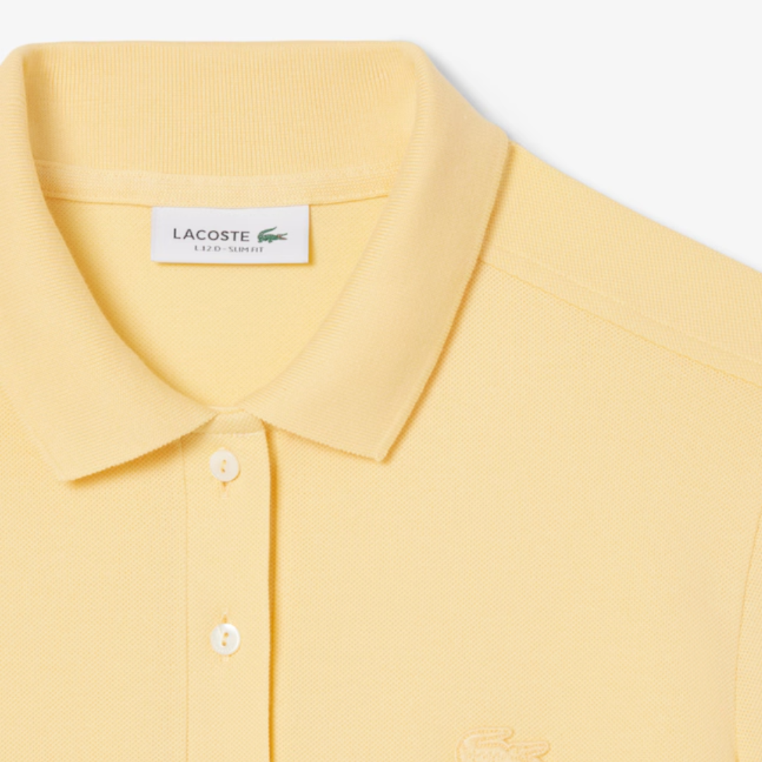 The Classic Polo Mini Dress Yellow