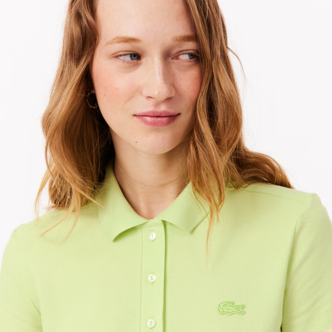 The Classic Polo Mini Dress Green