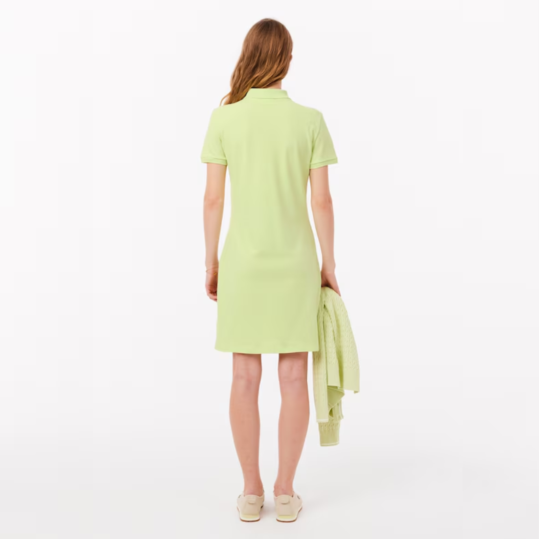 The Classic Polo Mini Dress Green