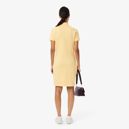The Classic Polo Mini Dress Yellow