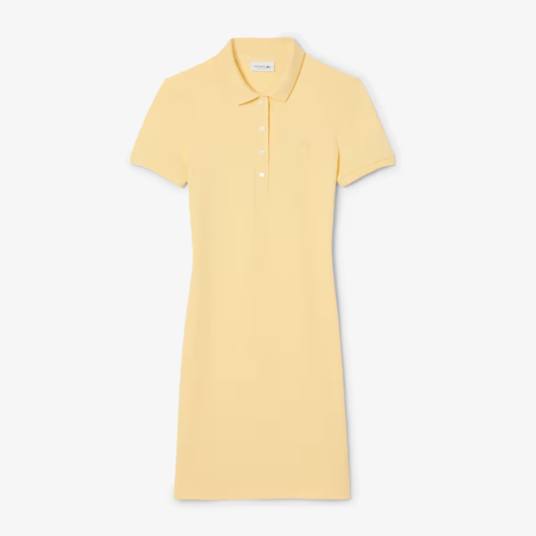 The Classic Polo Mini Dress Yellow