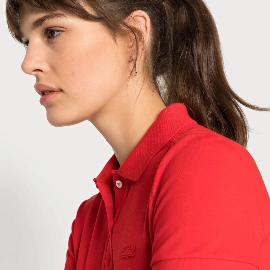 The Classic Polo Mini Dress Red
