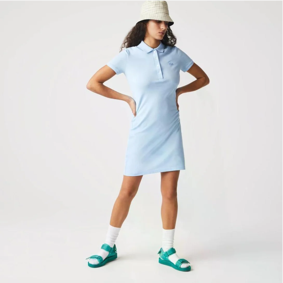 The Classic Polo Mini Dress blue