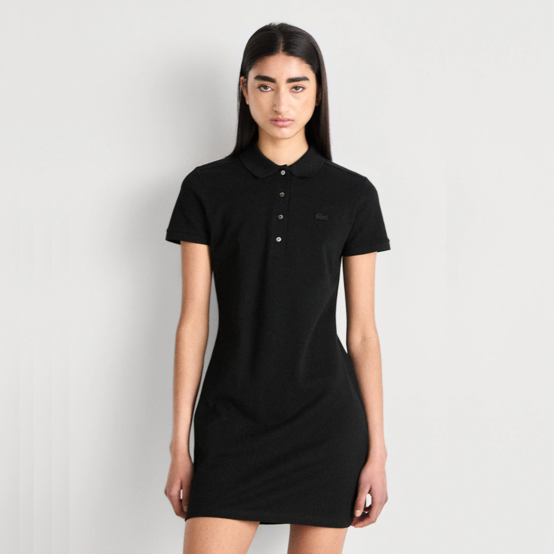The Classic Polo Mini Dress Black