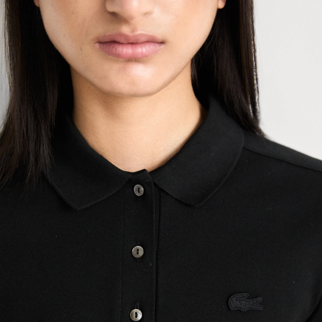 The Classic Polo Mini Dress Black