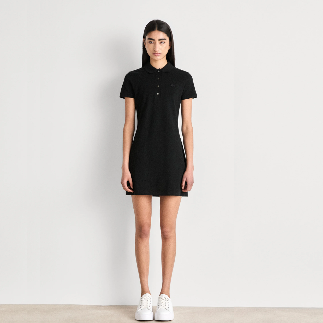 The Classic Polo Mini Dress Black