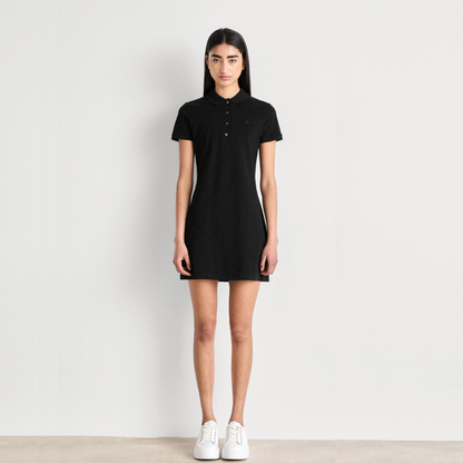 The Classic Polo Mini Dress Black