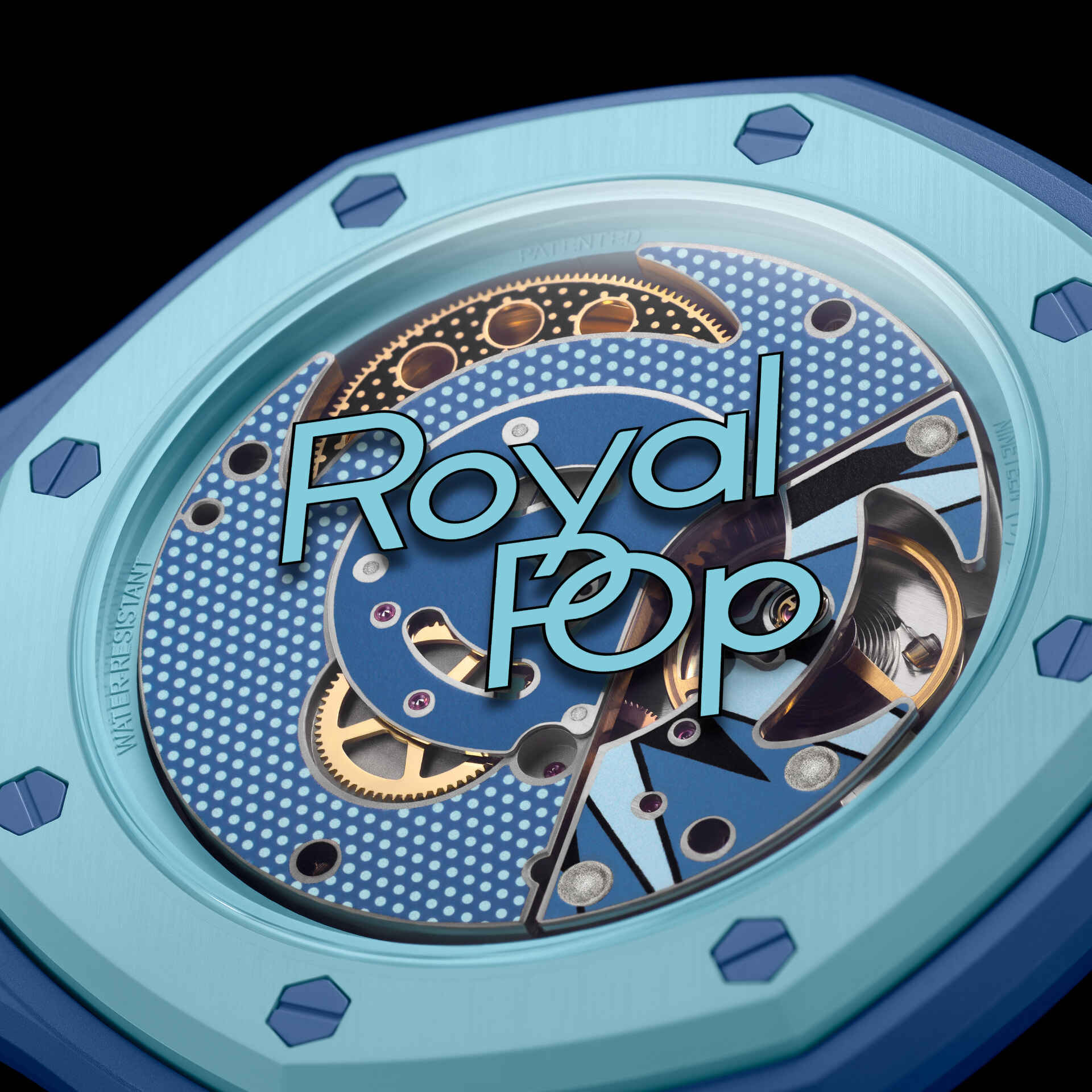 Royal Pop AP Swatch Black + Bracelet