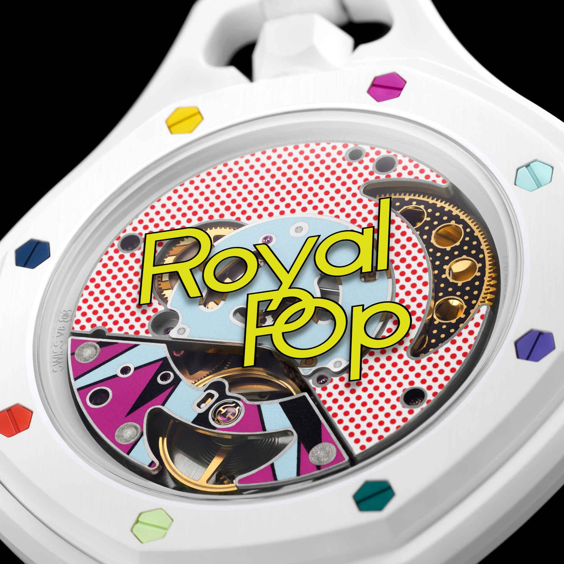 Royal Pop AP Swatch Black + Bracelet