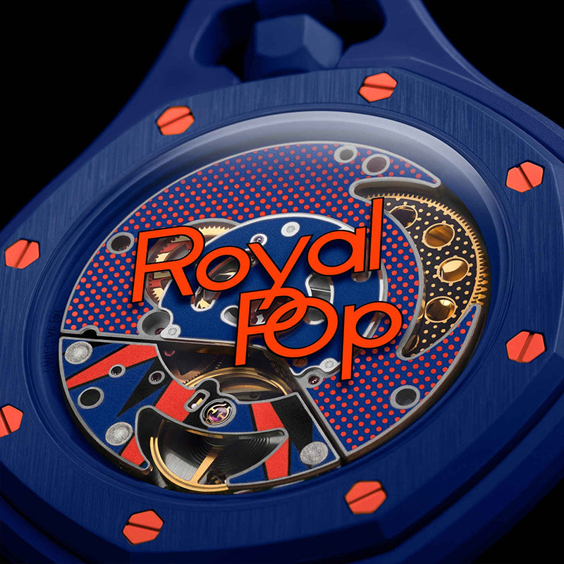 Royal Pop AP Swatch Black + Bracelet