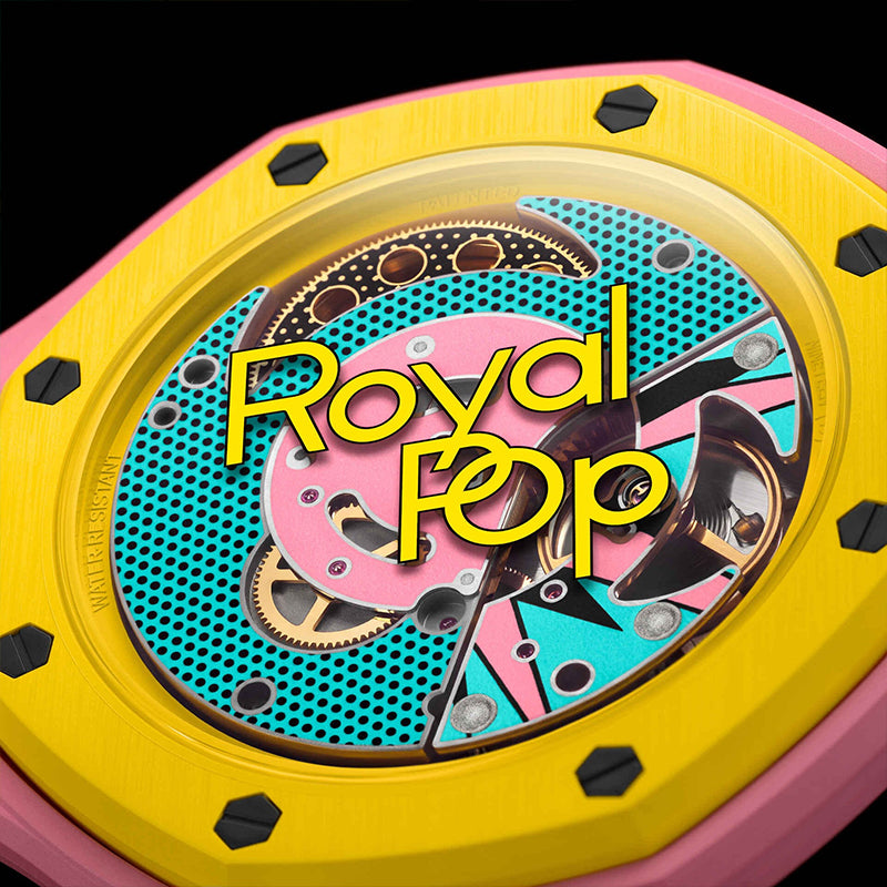 Royal Pop AP Swatch Black + Bracelet